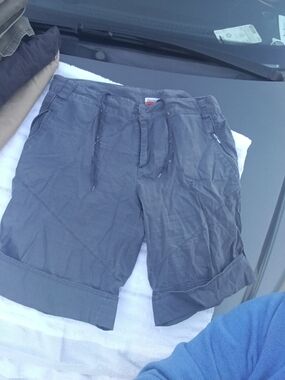 Danskin Men's Gray Drawstring Hybrid Shorts